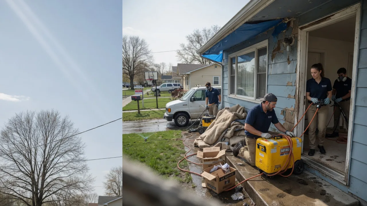 Basement Flood Cleanup in Grove City, MN near me